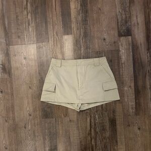 Tan Cargo skort